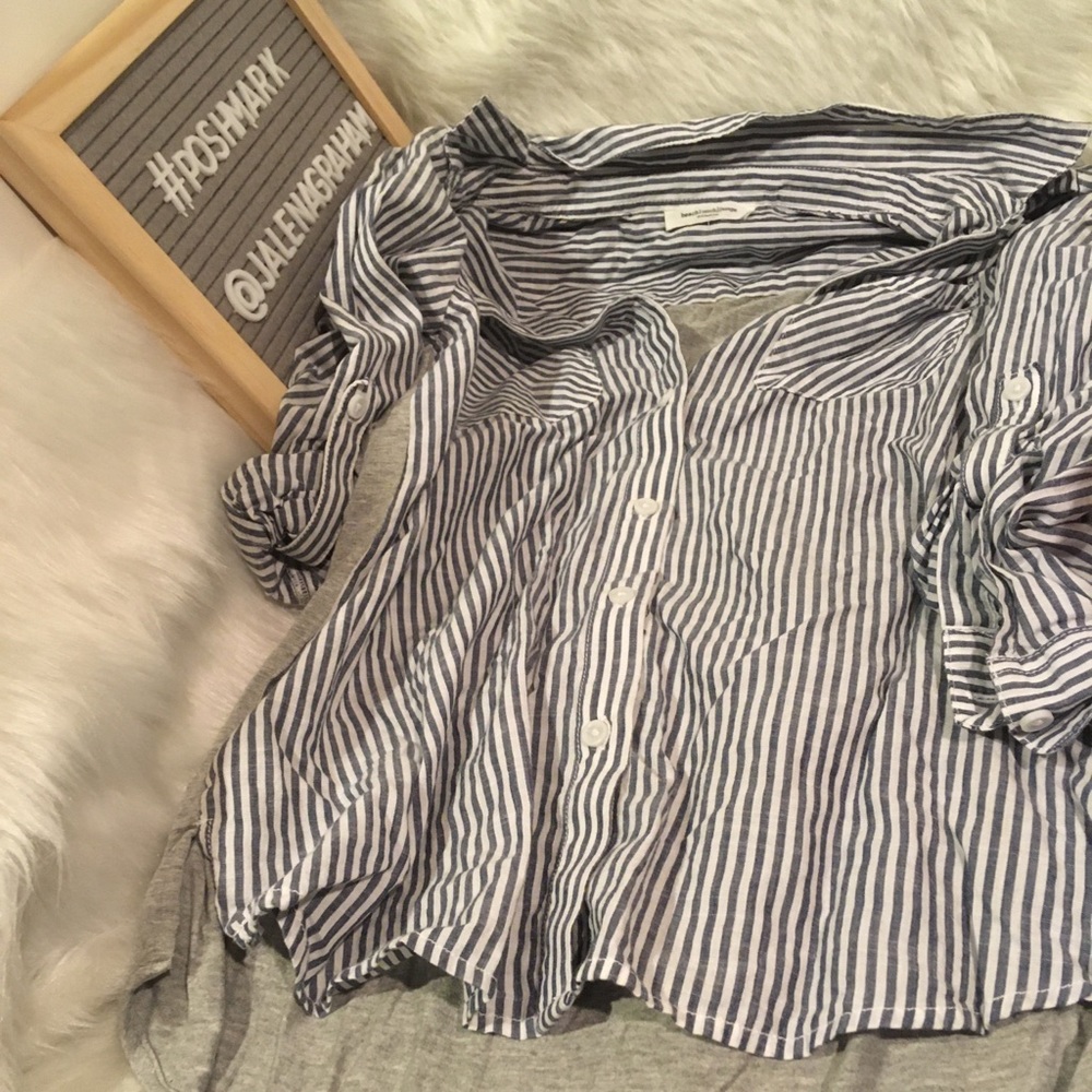 Striped shirt beach lunch lounge collection